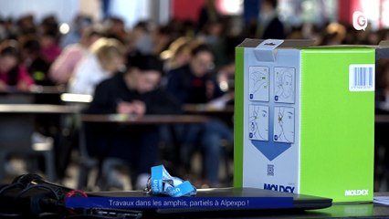 Reportage - Travaux dans les amphis, partiels à Alpexpo ! - Reportages - TéléGrenoble