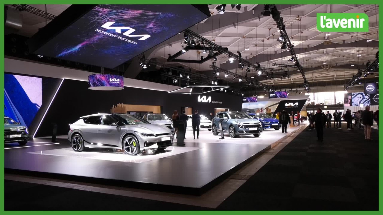 Le salon de l'auto de Bruxelles a ouvert ses portes