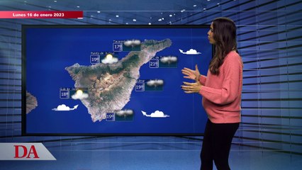 La previsión del tiempo en Canarias para el 16 de enero