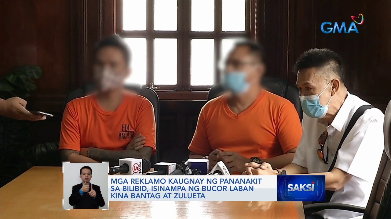 Mga reklamo kaugnay ng pananakit sa Bilibid, isinampa ng bucor laban kina Bantag at Zulueta | Saksi