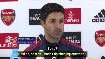 'I had not finished my answer either' - Arteta clashes with journalist over questions about Arsenal conduct