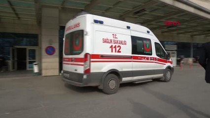 KAMYONDAN DÜŞEN İŞÇİ YARALANDI