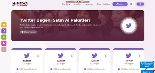 Twitter Beğeni Satın Al - Medya Takipçilerim