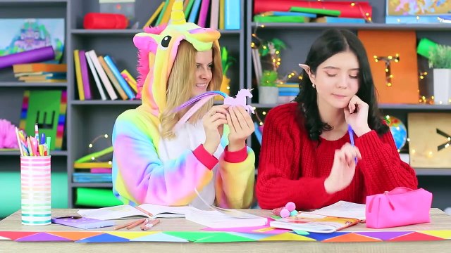 8 DIY Unicorn School Supplies / Unicorn Crafts