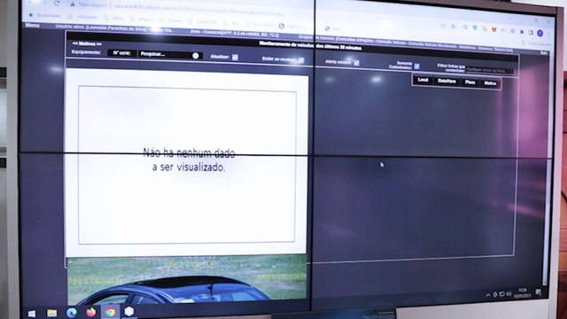 Prefeitura divulga sistema de monitoramento que alerta sobre veículos furtados/roubados
