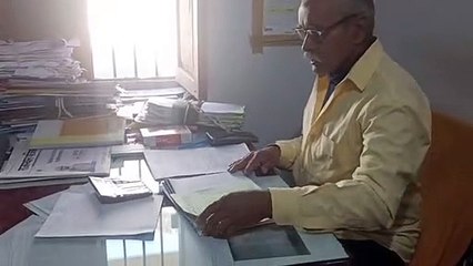 The lock on the chairman's room, then the EO's chair is empty, the municipality is dependent on a Babu