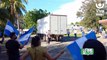 Los camiones cargados de la Merienda Escolar llegaron a Rivas