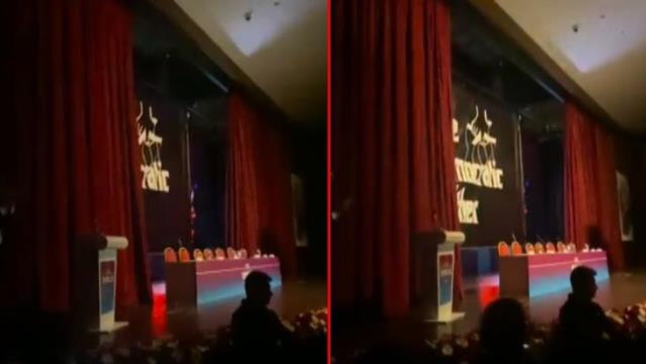 CHP'liler Kılıçdaroğlu'nu bu pankartla karşıladı! Perdenin açılmasıyla salonda alkış tufanı koptu