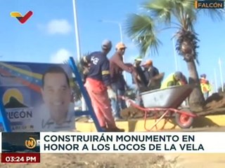 Fundaregión construirá monumento en honor a Los Locos de La Vela en el edo. Falcón