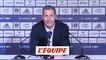 Hinschberger : « On prend un penalty hyper litigieux » - Foot - L2 - Amiens