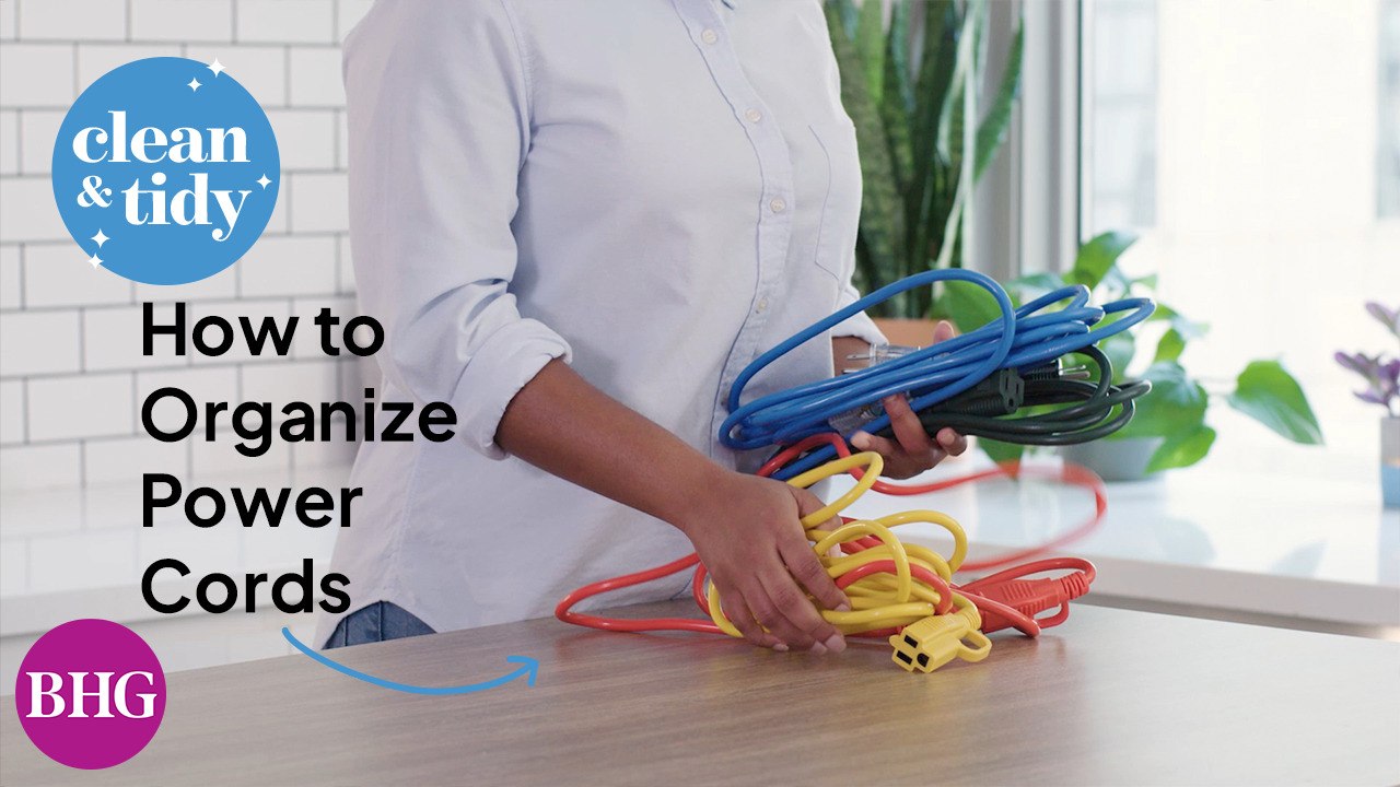 How To Organize Power Cords video Dailymotion