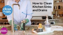 How to Clean Kitchen Sinks and Drains