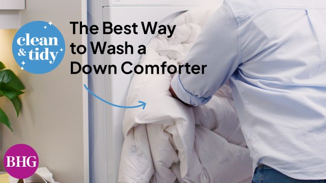 The Best Way to Wash a Down Comforter and Down Pillows