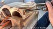 Wood Carving -  Chevrolet Corvette C8 - Woodworking Art