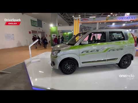 Auto Expo 2023: Maruti WagonR Ethanol Engine | Flex Fuel | Punith Bharadwaj | DriveSpark