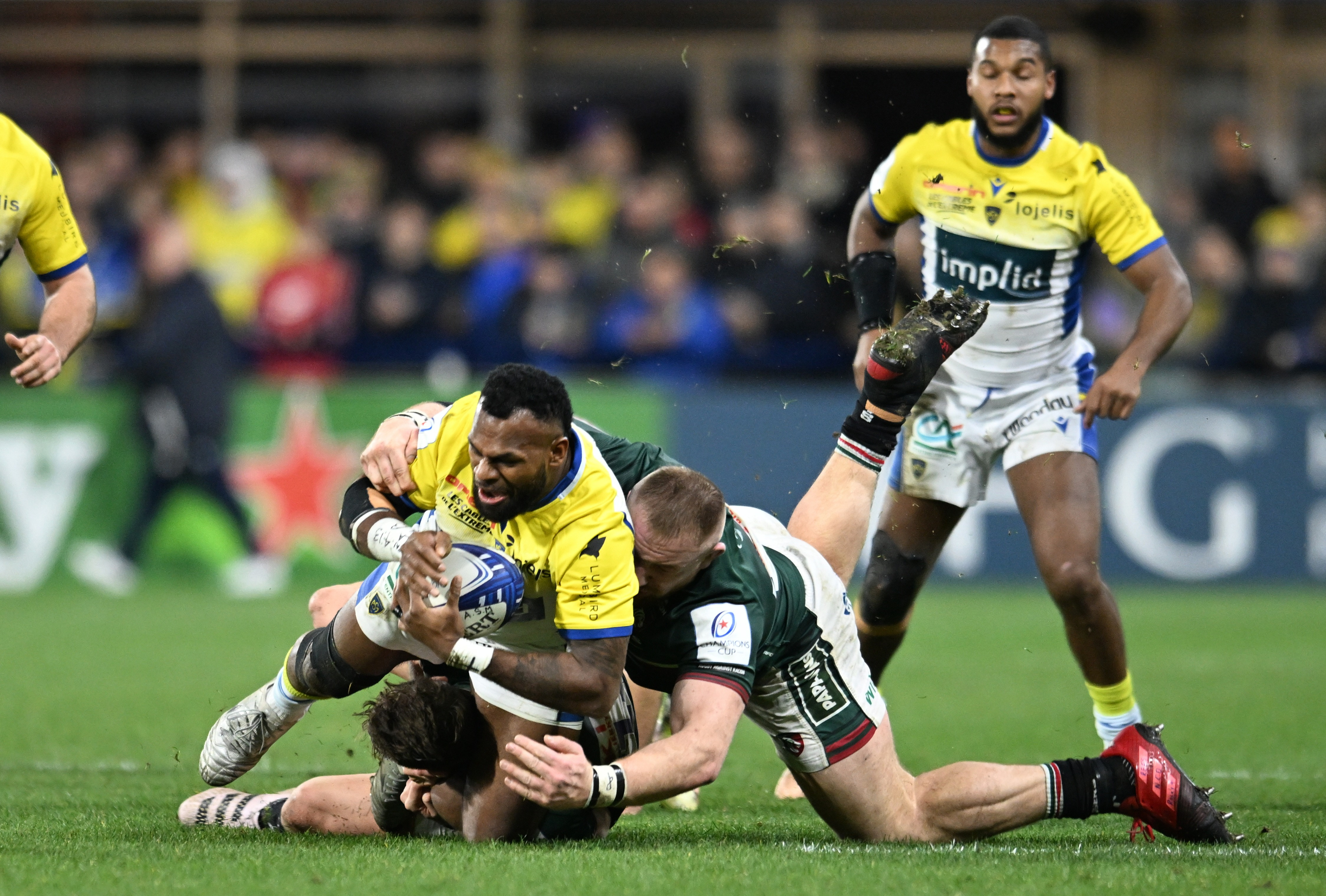 Champions Cup : Clermont subit encore la loi de Leicester