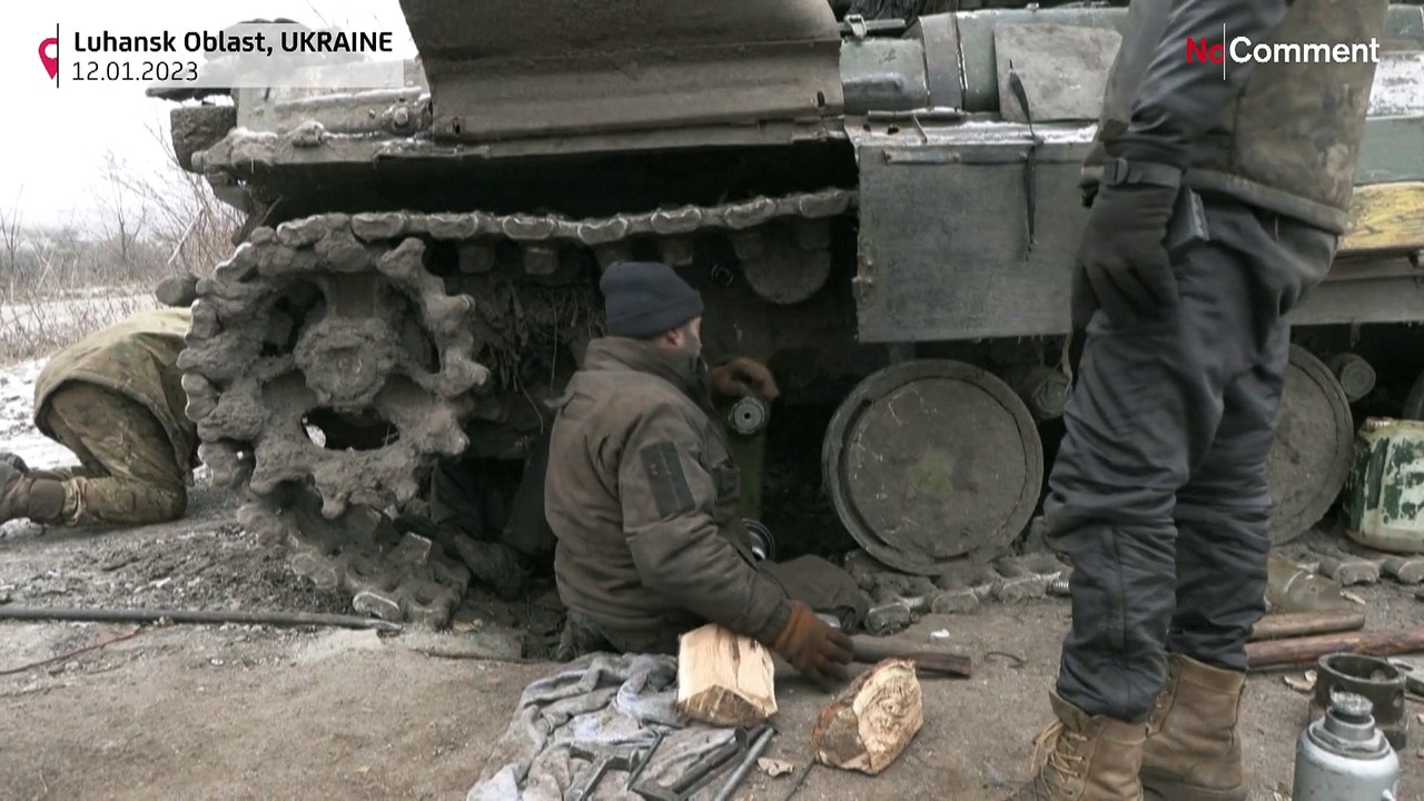 Mit dem T-64 an der Front