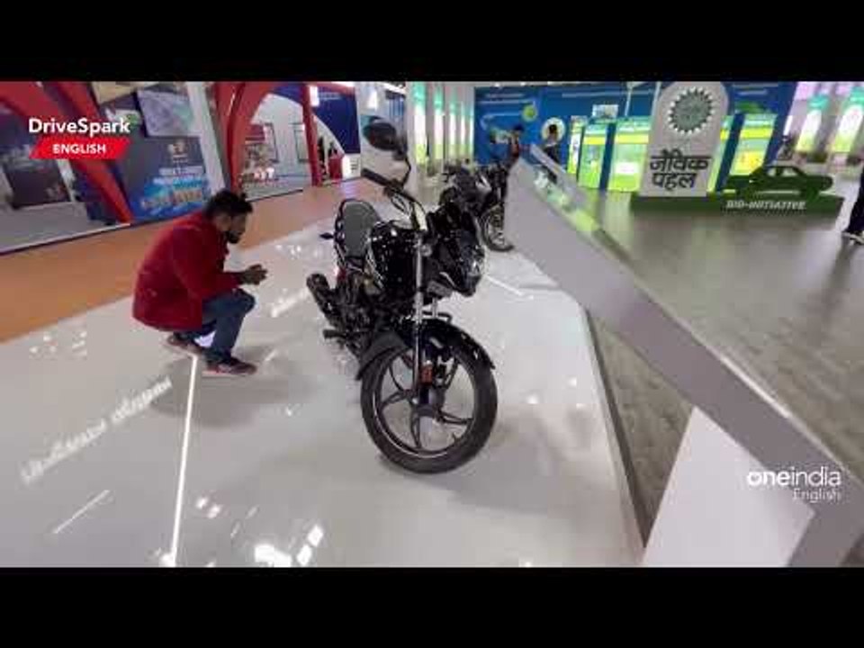 Auto Expo 2023: Hero Glamour Ethanol Engine | Flex Fuel | Punith Bharadwaj | DriveSpark