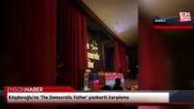 Kılıçdaroğlu'na 'The Democratic Father' pankartlı karşılama