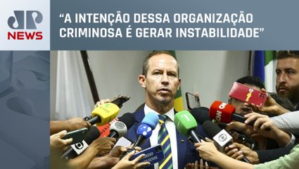 Cappelli concede entrevista coletiva após suspeita de bomba em Brasília