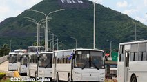 150 unidades de autobuses llegan a Managua desde la Federación de Rusia