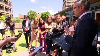 The New South Wales Premier denies his position is under threat following nazi costume scandal