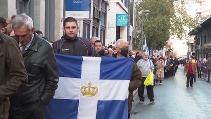 فيديو: ملوك أوروبا في جنازة ملك اليونان السابق قسطنطين الثاني