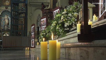 Missa em homenagem às vítimas dos protestos antigovernamentais no Peru