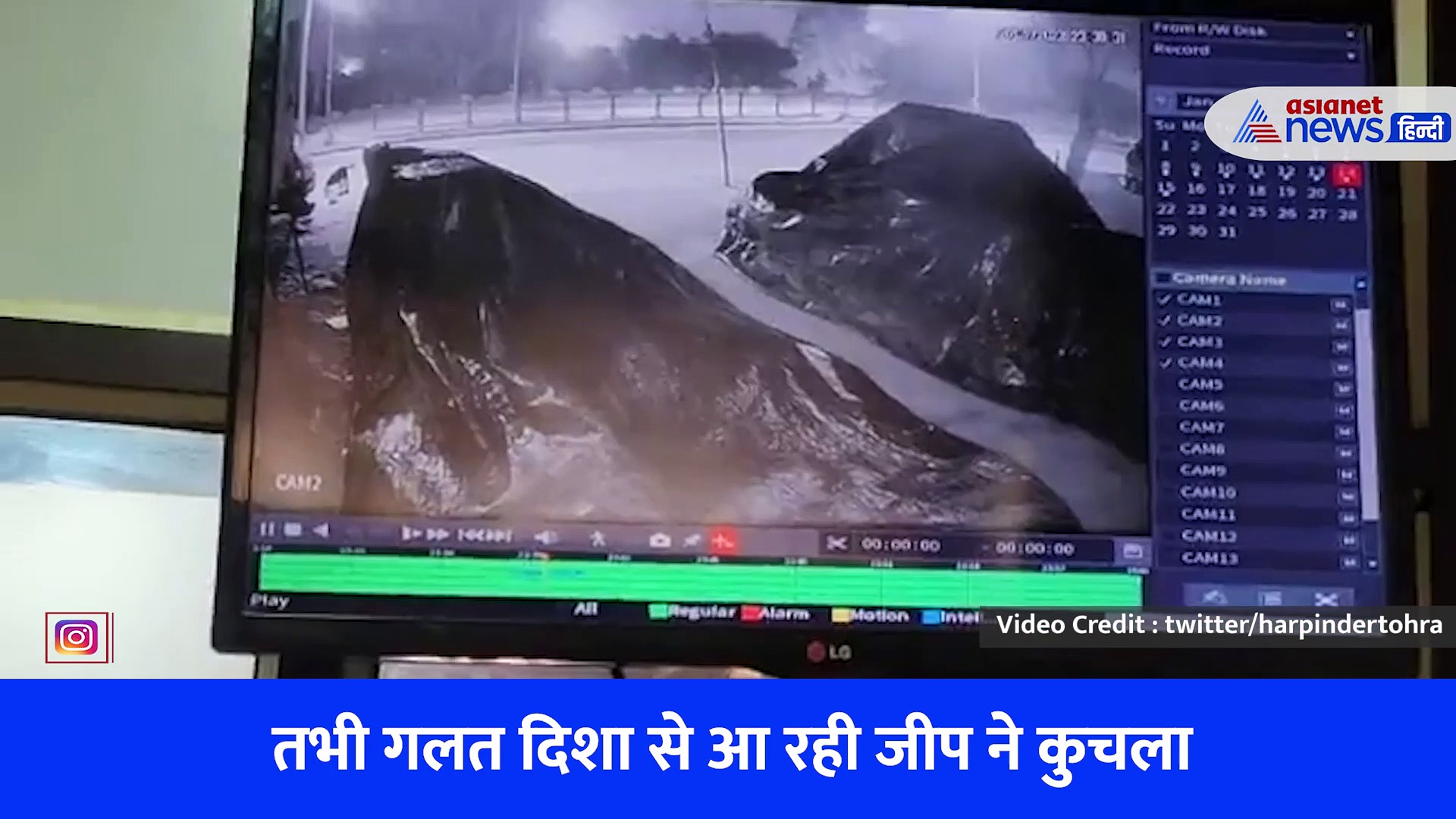 अब चंडीगढ़ में हिट एंड रन, डॉग को खाना खिला रही युवती को जीप ने रौंदा, सामने आया ये भयानक वीडियो