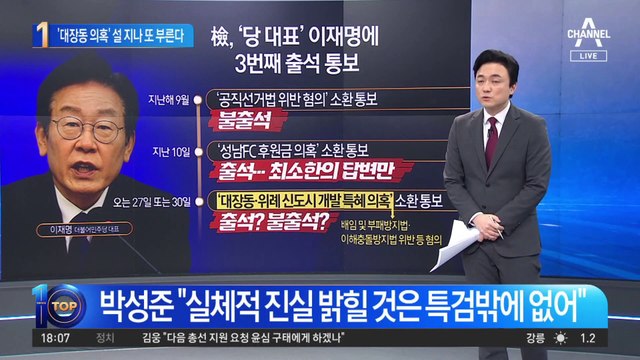‘대장동 의혹’ 설 지나 또 소환…이재명 나갈까 버틸까