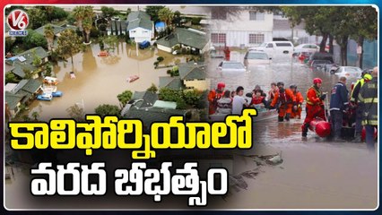 Joe Biden Declares Emergency In California Due To Storm And Heavy Floods | V6 News