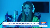 Piqué respondió a la polémica canción de Shakira