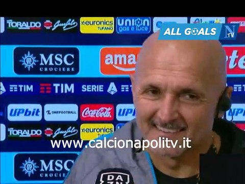 Napoli-Juventus 5-1 13/1/23 intervista post-partita Luciano Spalletti