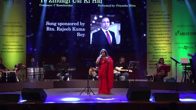 Ye Zindagi Usi Ki Hai | Lata Mangeshkar Ki Yaden | Priyanka Mitra Live Cover Performing Romantic Melodies Song ❤❤ Ultra Bollywood Saregama Mile Sur Mera Tumhara/मिले सुर मेरा तुम्हारा