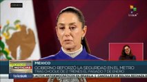 Gobierno mexicano refuerza seguridad en el metro luego del más reciente siniestro