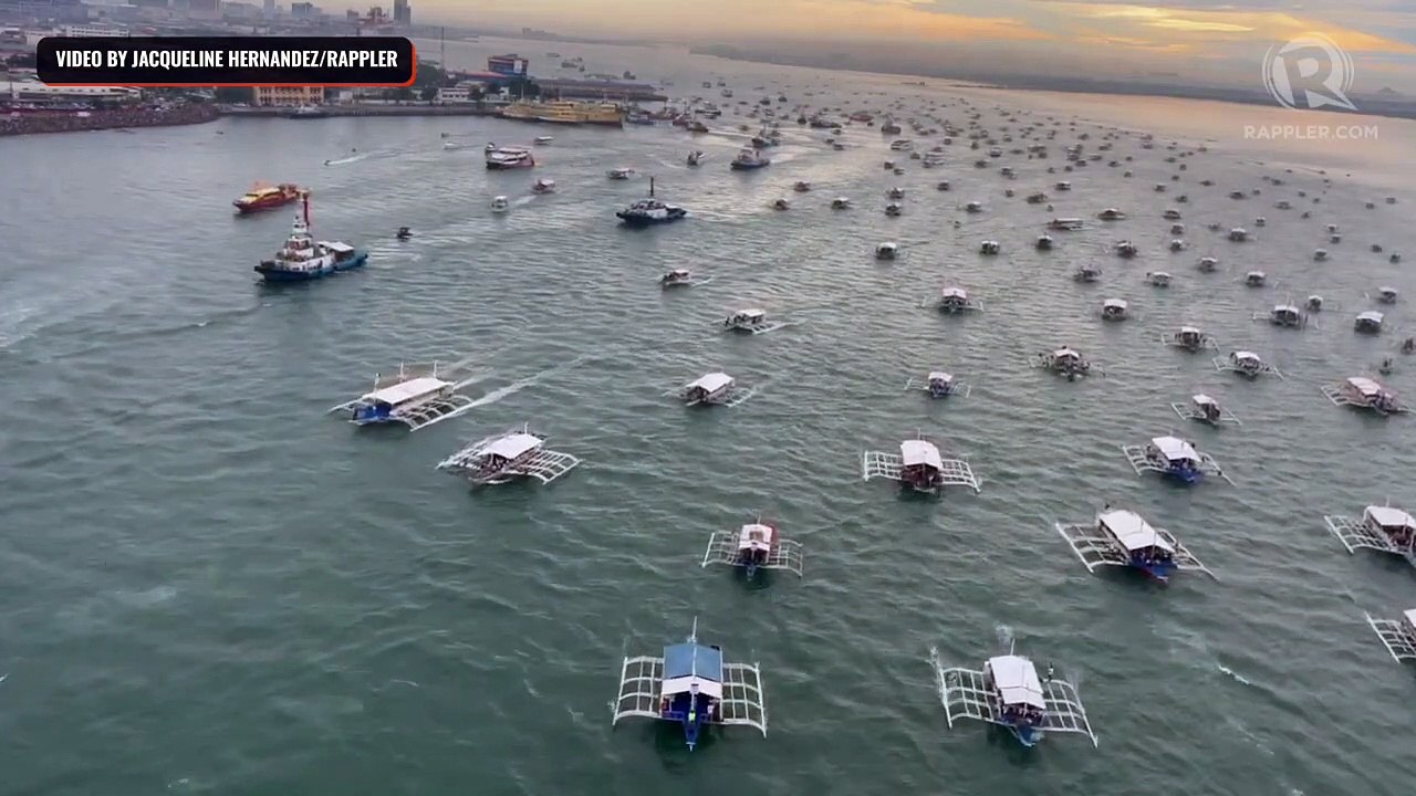 Fluvial procession for Fiesta Señor and Sinulog...