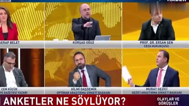 Ünlü anketçiler canlı yayında birbirine girdi: Sunucu reklama gitmek zorunda kaldı