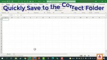 Easily Save Microsoft Office Files to the Right Folder