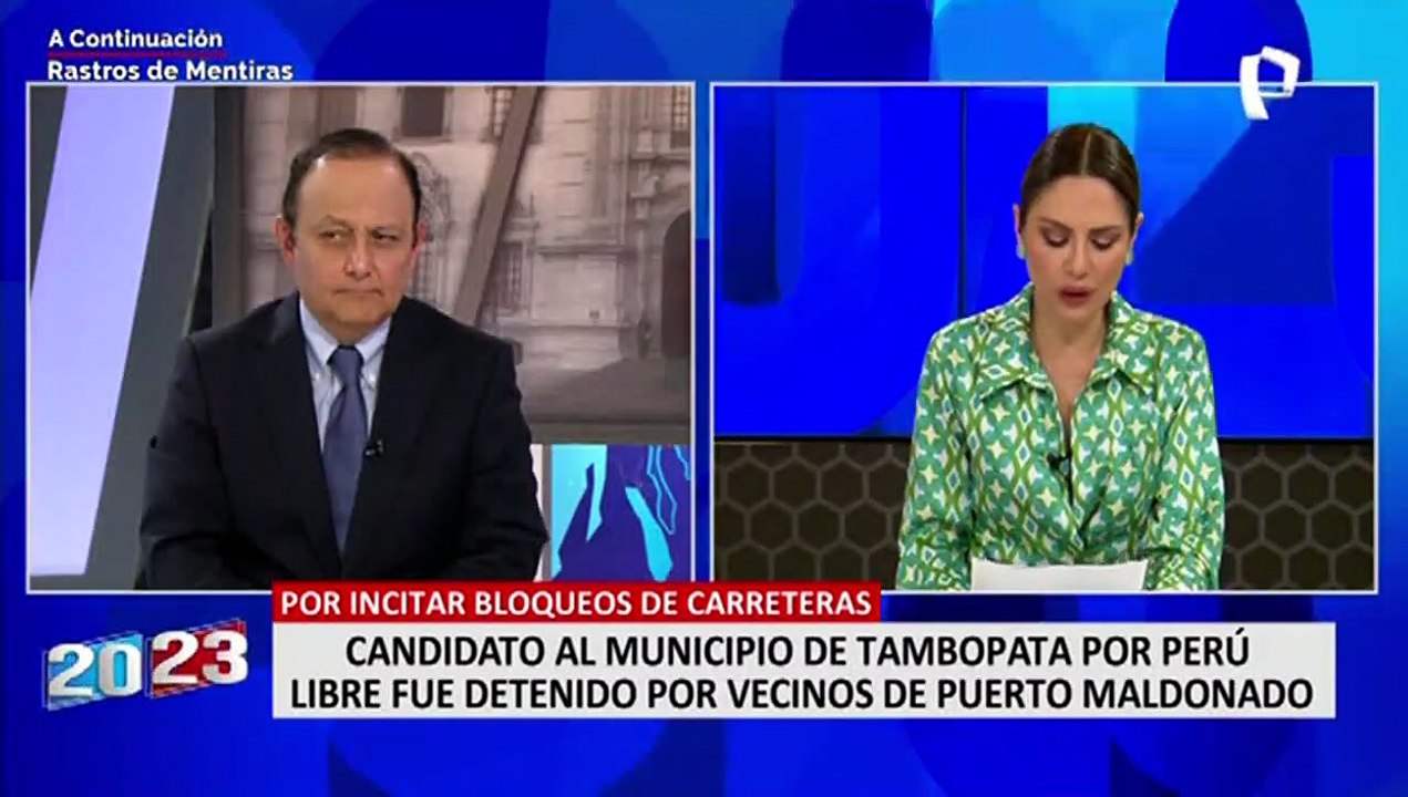Excandidato por Perú Libre es detenido por vecinos de Puerto Maldonado por incitar a bloqueo de vías