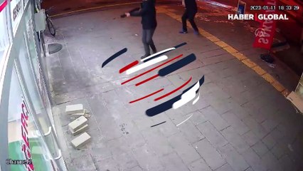 Lokantaya düzenlenen silahlı saldırı güvenlik kamerasında