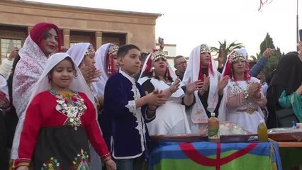 Fas'ta Amaziğ-Berberiler 2973 yılını kutluyor