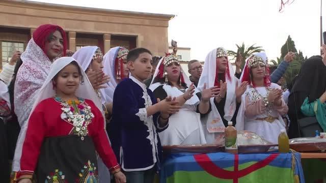 Fas'ta Amaziğ-Berberiler 2973 yılını kutluyor