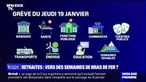 Transports, énergies, écoles: les secteurs concernés par la grève du 19 janvier