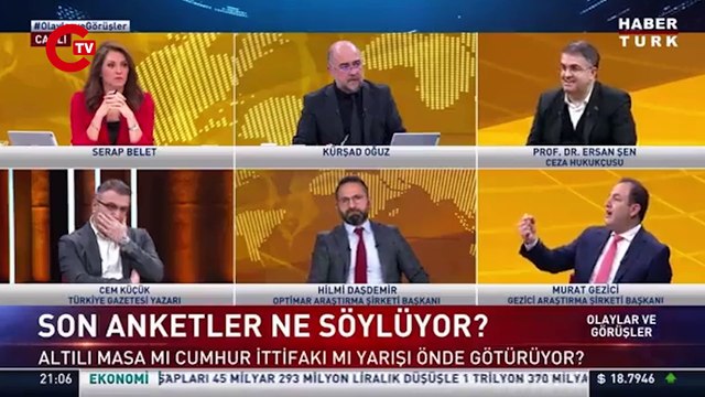 Hilmi Daşdemir ile Murat Gezici canlı yayında birbirine girdi