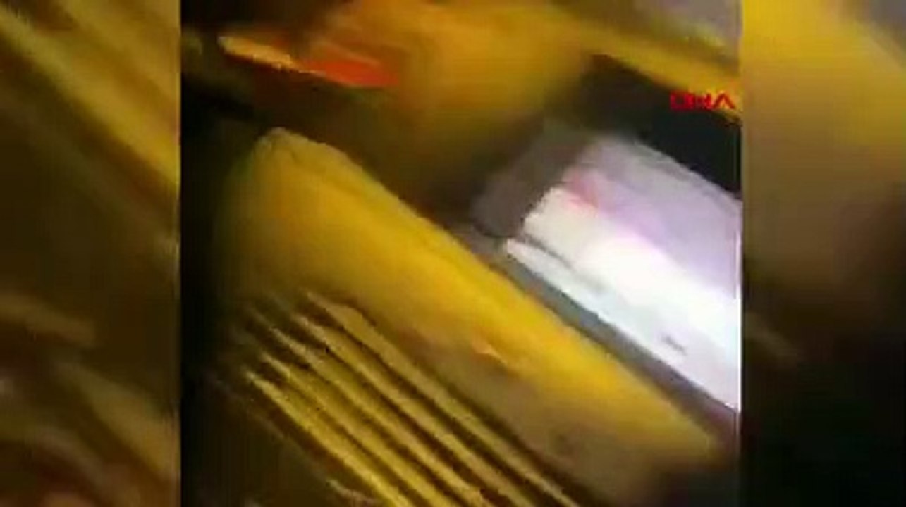 Haliç’te çatışmanın ortasında kalan sürücülerin korku dolu anları kamerada