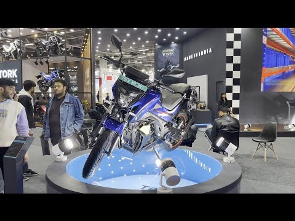 Auto Expo 2023: Tork Kratos R & Kratos X | Manu Kurian