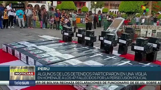 Perú: Gobierno de Dina Boluarte aumenta su política de persecución contra dirigentes opositores