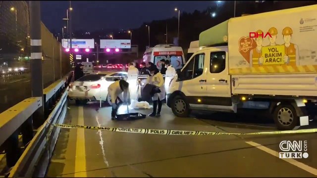 Son dakika... Haliç'te seyir halindeki otomobile silahlı saldırı