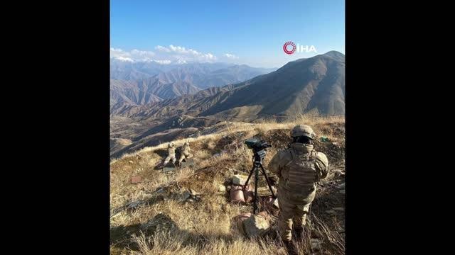 Eren Abluka Sonbahar-Kış-21 Şehit Jandarma Uzman Çavuş Mehmet Çelik Operasyonu başlatıldı- Operasyonun ilk gününde Lice kırsalındaki 5 sığınakta 1...