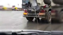 Bakan Koca’yı da çileden çıkarttı! Ambulansa yol vermedi, yola beton döktü